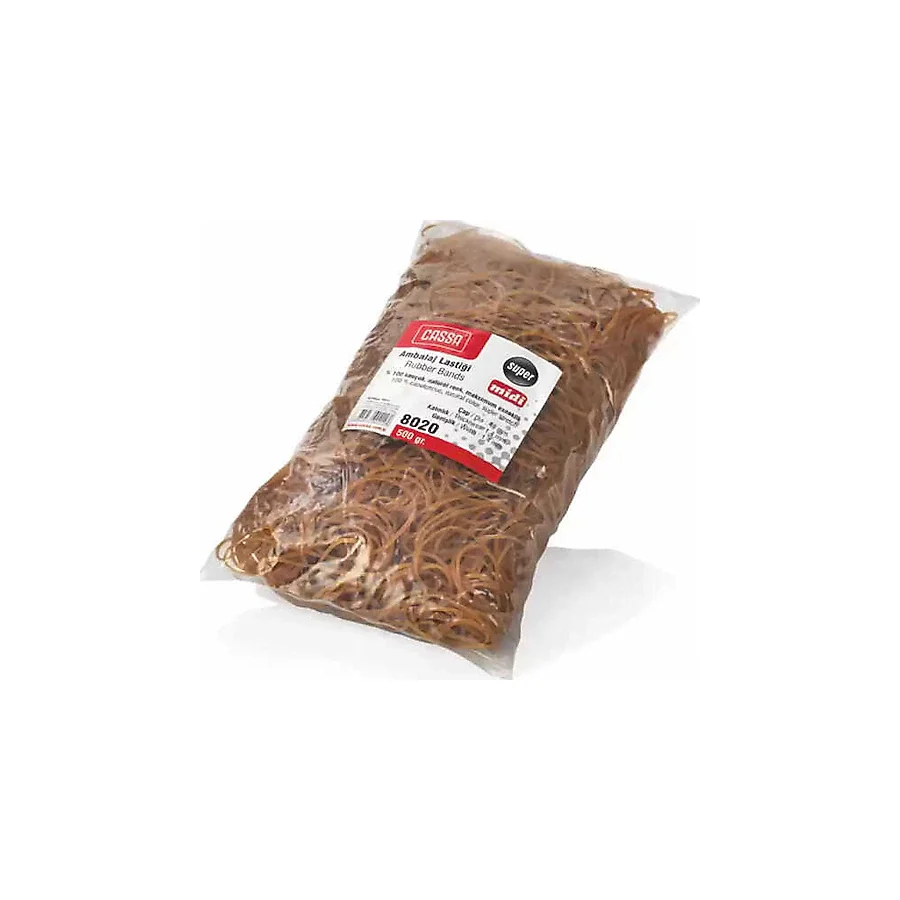 Cassa 8020 500 gr Midi Kauçuk Ambalaj Lastiği