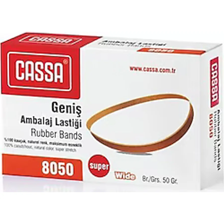 Cassa 8050 50 gr Geniş Kauçuk Lastik
