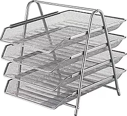 Cassa 8934 4'lü Metal Evrak Rafı