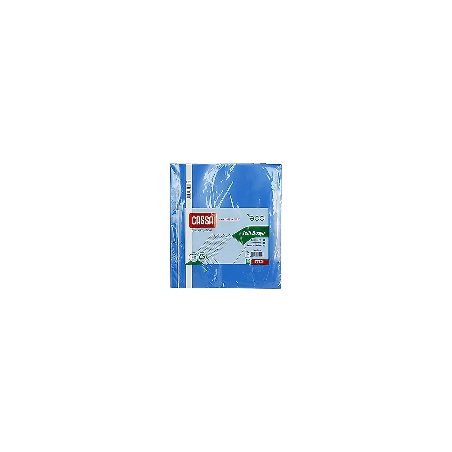 Cassa Telli Dosya Eco Mavi 7730