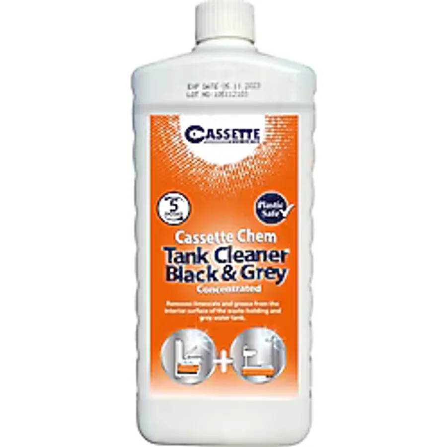 Cassette Chemicals Karavan Tekne Tuvalet Kimyasalı Siyah Ve Gri Su Tank Temizleyici