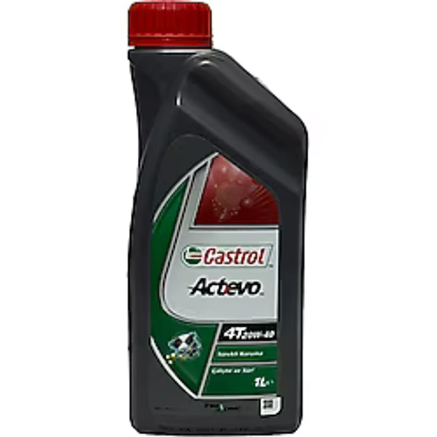 Castrol Actevo 20W-40 4T 1 lt 2'li Motosiklet Yağı