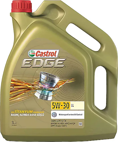 Castrol Edge 5W-30 LL 5 lt 4'lü Motor Yağı