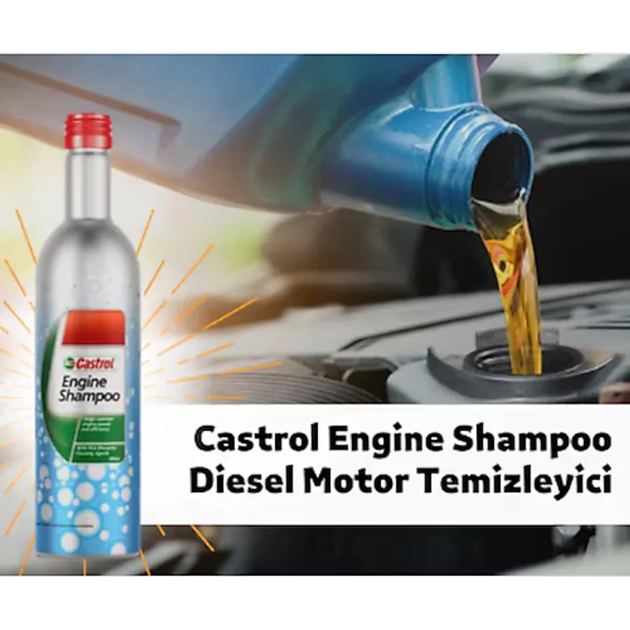Castrol Engine Shampoo Dizel Motor İçi Temizleyici