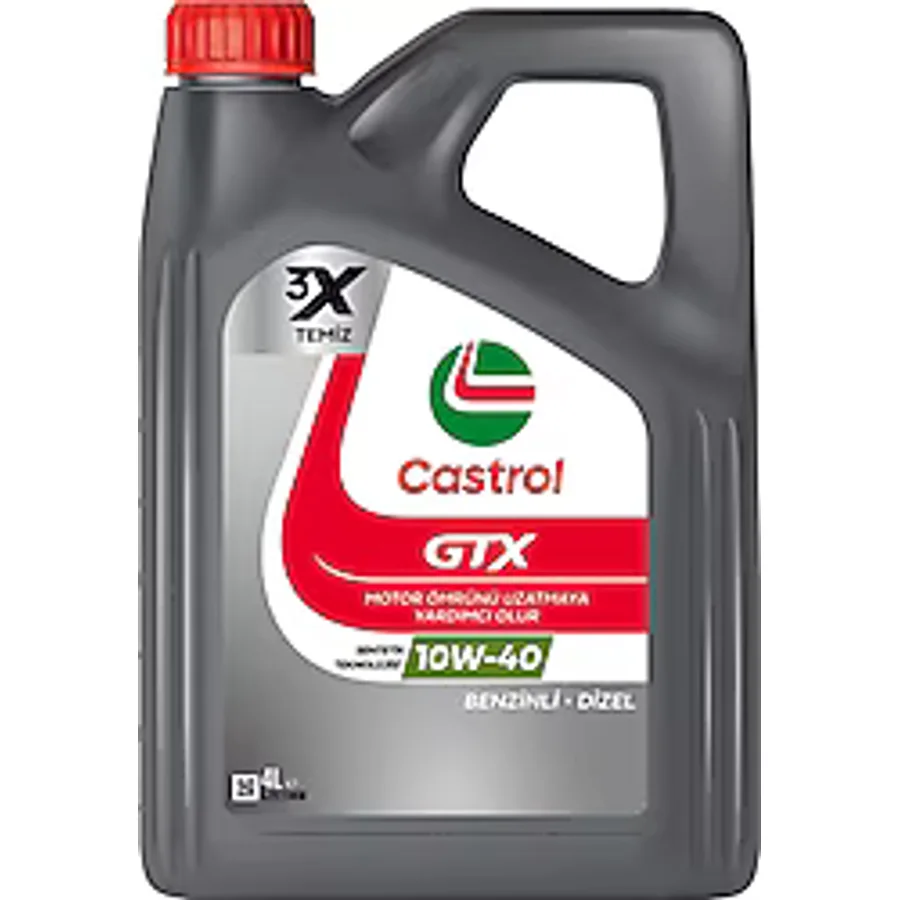 Castrol GTX Ultraclean 10W-40 A/B 4 lt Motor Yağı
