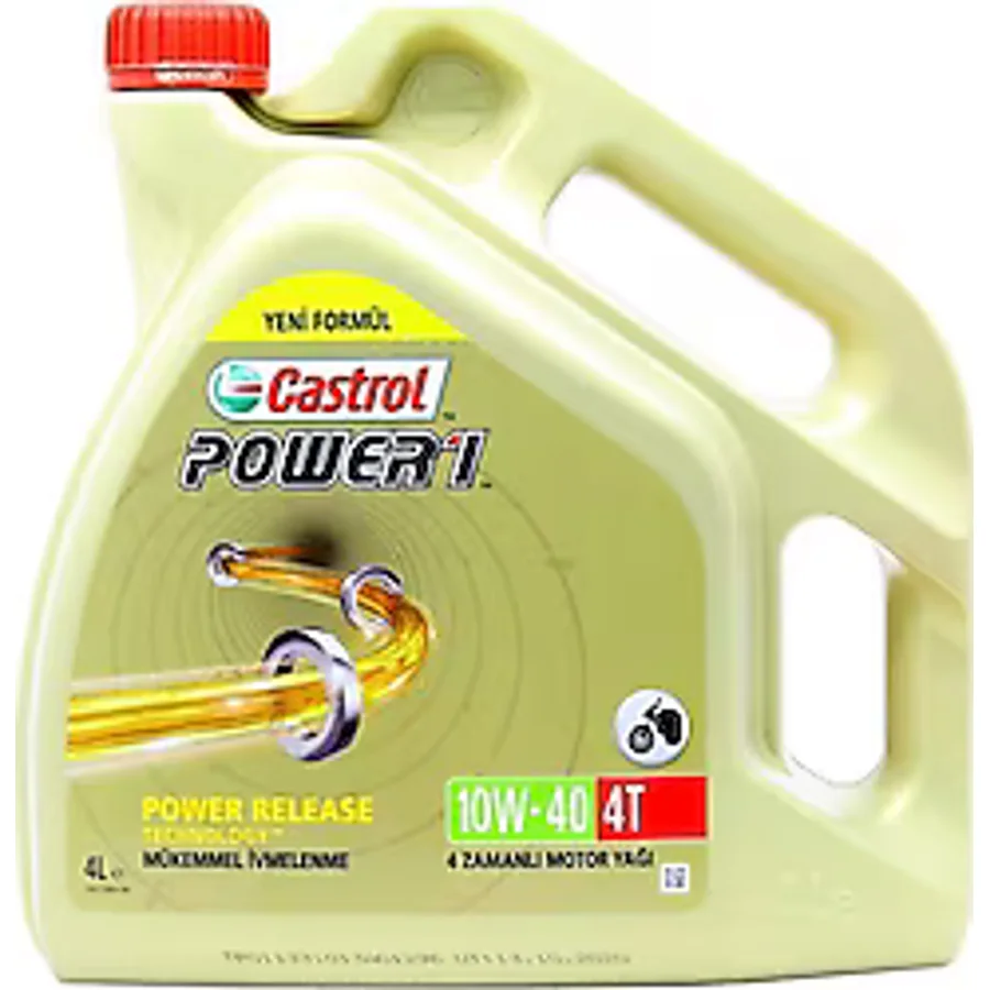Castrol Power 1 10W-40 4T 4 lt Motosiklet Yağı
