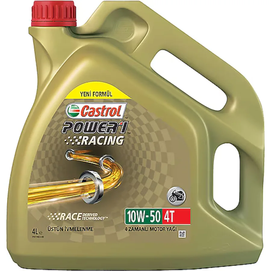Castrol Power 1 Racing 4T 10W-50 4 lt Motosiklet Yağı