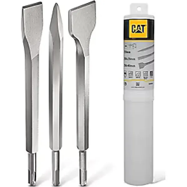 CAT DA03903 SDS Plus 3 Parça Profesyonel Murç/Keski Kırıcı Uç Seti