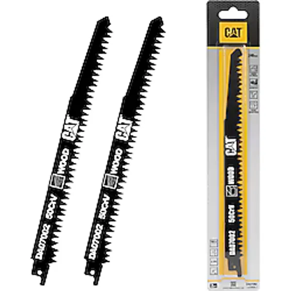 Cat Da07002 228Mm 2 Parca Profesyonel Hizli Ahsap Kesme Tilki Kuyrugu Testere Ucu