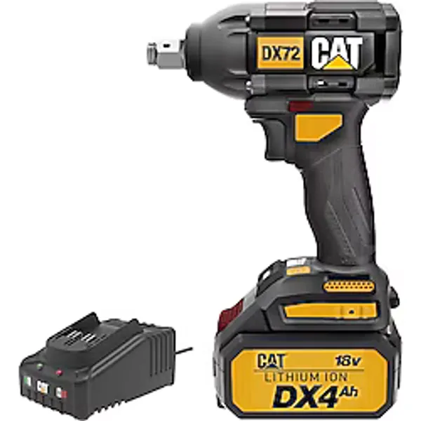 Cat DX72BC Tek Akülü 2 Ah Darbeli Somun Sıkma Makinesi