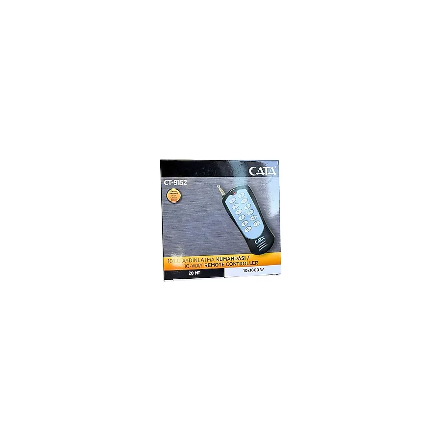 Cata 10x500W 10 Kanallı Avize Kumandası CT-9152