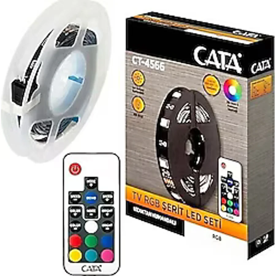 Cata CT-4566 RGB 3 mt Şerit Led