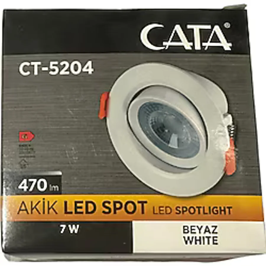 Cata CT-5204 7 W 4 Adet Led Spot