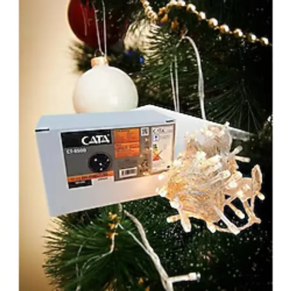 Cata CT-8500 10mt Eklenebilir Yılbaşı Süsü 100 Ledli Beyaz Işık