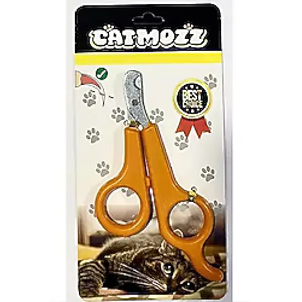 Catmozz Kullanımı Kolay Yüksek Kalite Kedi Köpek Küçük Tırnak Makası 1 Adet - Çok Renkli