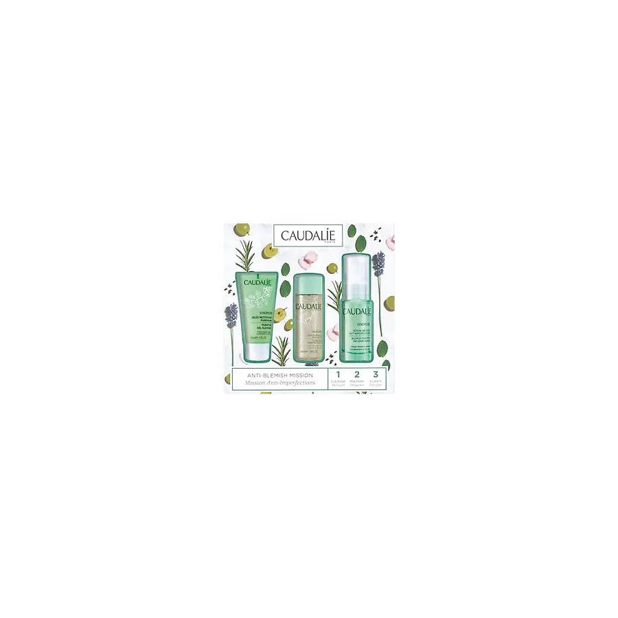 Caudalie Anti-blemish Mission Vinopure Serum Cilt Bakım Seti