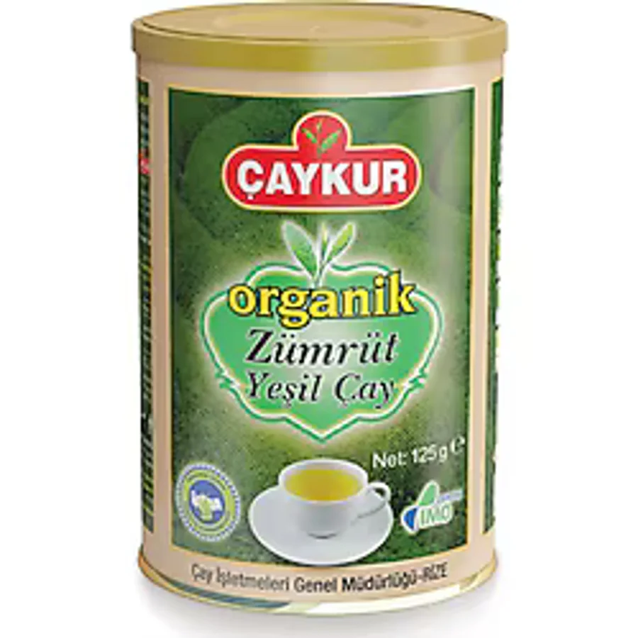 Çaykur Organik Zümrüt Yeşil Çay 125 gr 6'lı