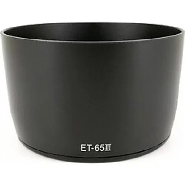 Cazipshop Et-65 Iıı Lens Hood Parasoley Canon 85mm 1.8 Lens Uyumlu