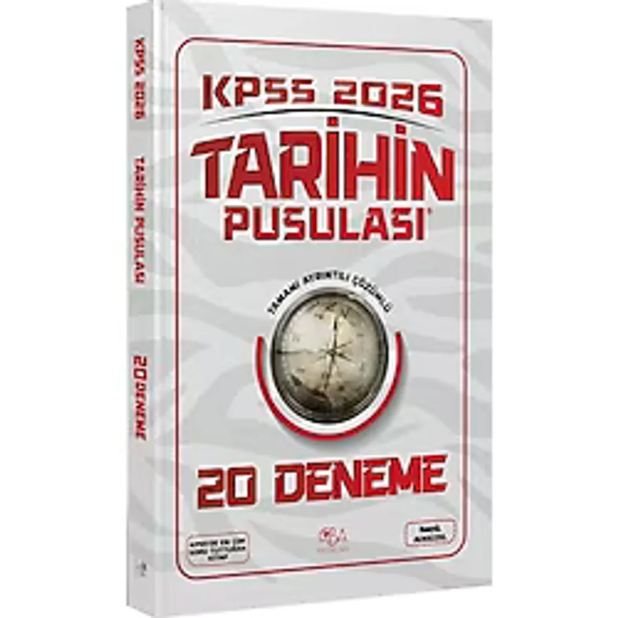 CBA Yayınları 2026 KPSS Tarihin Pusulası 20 Deneme Çözümlü - İsmail Adıgüzel