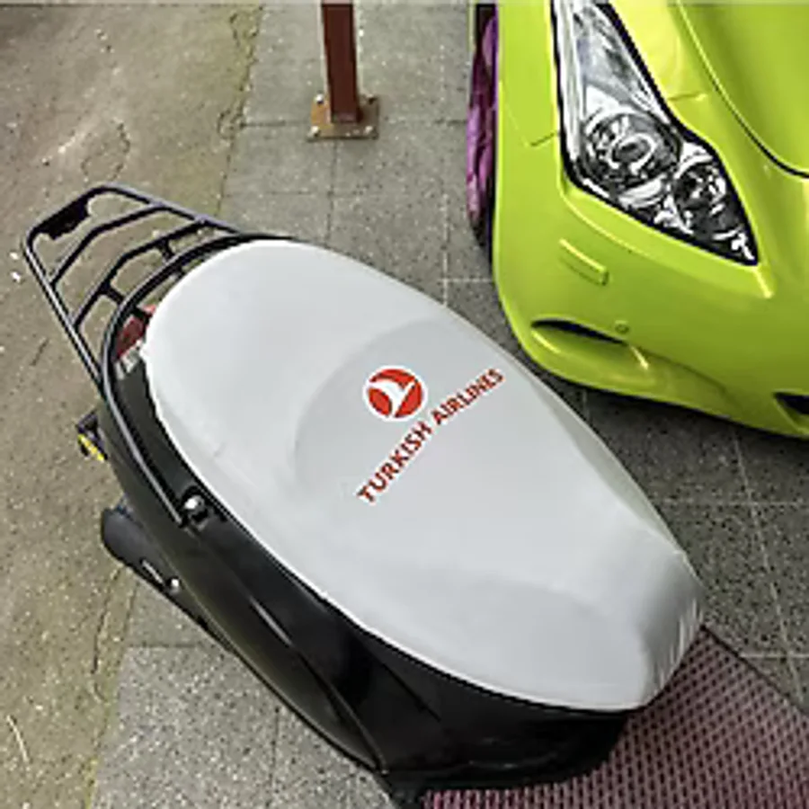 CEBECİOTO TURKISH AIRLANCE DESENLİ PENYE MOTOSİKLET KILIFI -MOTOR