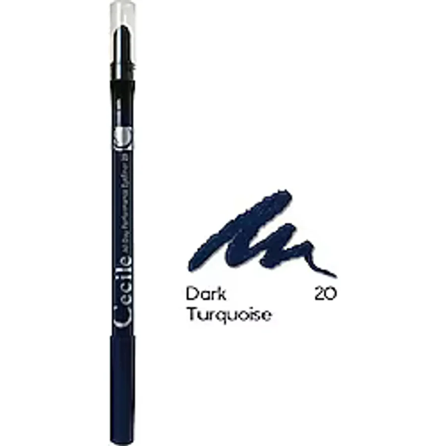 Cecile All Day Performance Eyeliner 20 Dark Turquoise