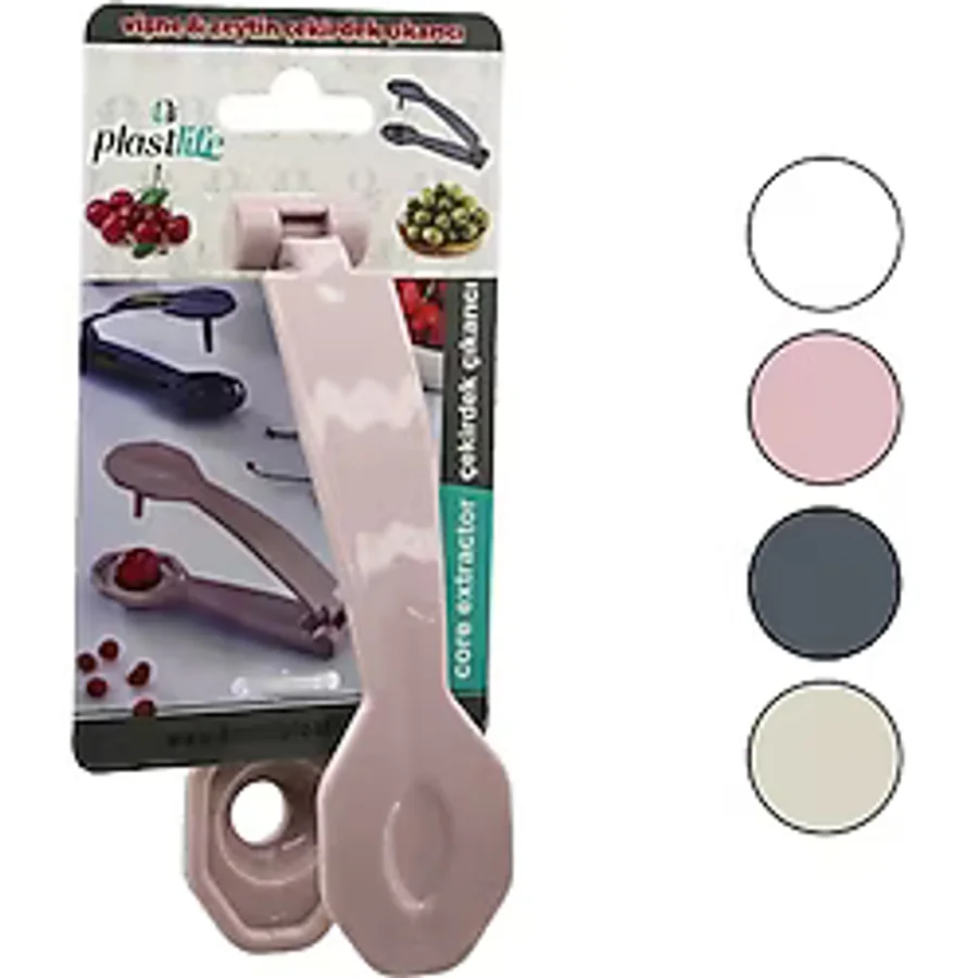 Çekirdek Çıkarıcı Vişne - Zeytin Vb. Renkli Plastik (5224)