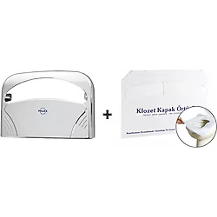 Çelik Ayna Palex Kromajlı Klozet Kapak Dispenseri+Hijyenik Örtü 250AD