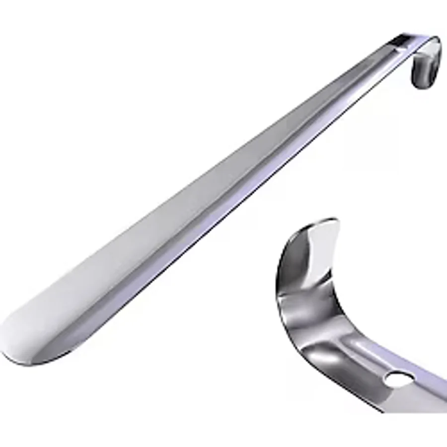 Çelik Krom Kaplama Ayakkabı Çekeceği Kerata 65 Cm Çok Renkli