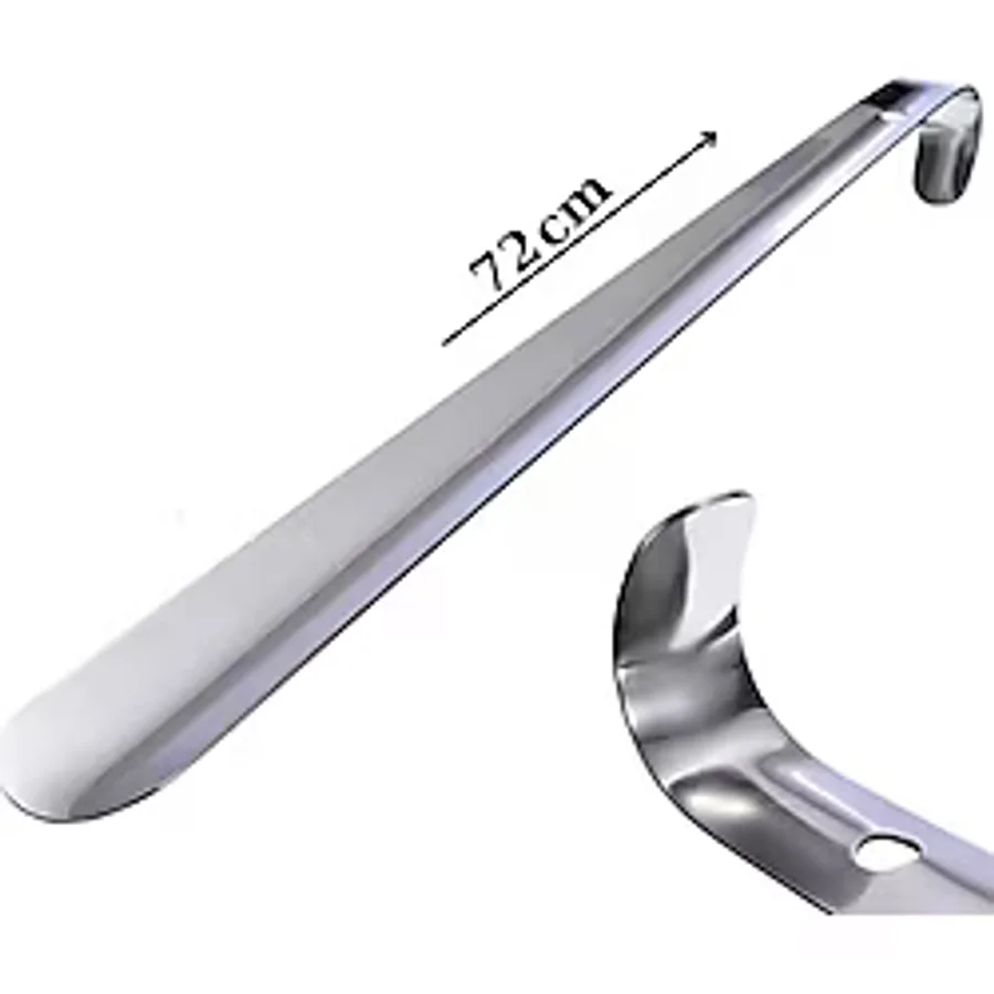 Çelik Krom Kaplama Ayakkabı Çekeceği Kerata 72 Cm-Renksiz