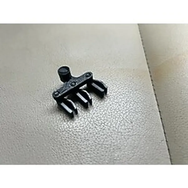 Çelik - Ticaret 3D Baskı Araç Havalandırma Izgarası Kontrol Kolu Kırık Klima Izgara Kanadı Yedek Parça Siyah