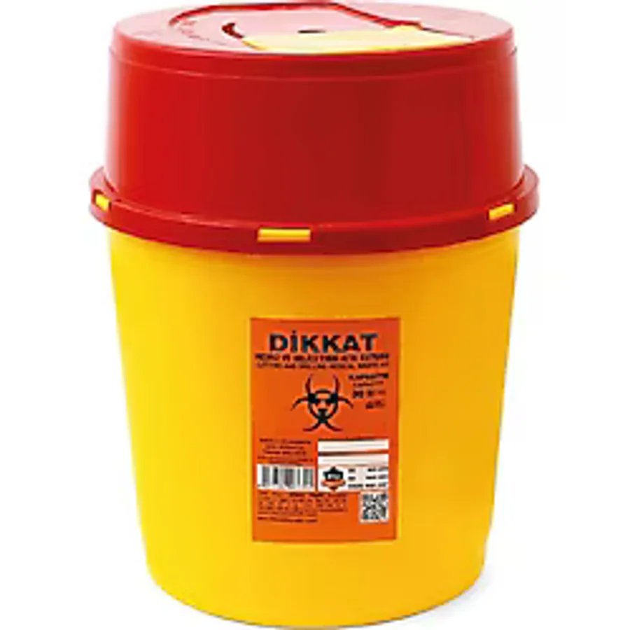 ÇELİKPENÇE 3 Adet Kesici Ve Delici Tıbbi Enfekte Atık Kutusu 30 Lt.