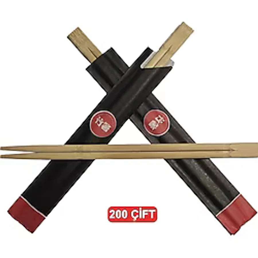 Çelikpençe Bambu Çin Çubuğu Chopsticks 200 Çift