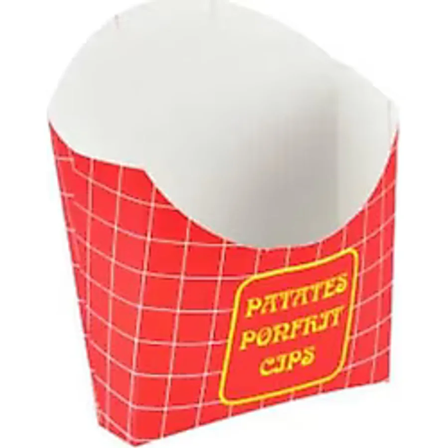 ÇELİKPENÇE Karton Cips Patates Kutusu 100 Adet