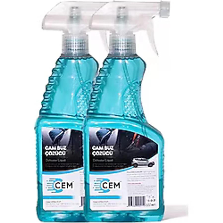 Cem Car Care Buz Çözücü Sprey 2'li Avantajlı Paket Mavi