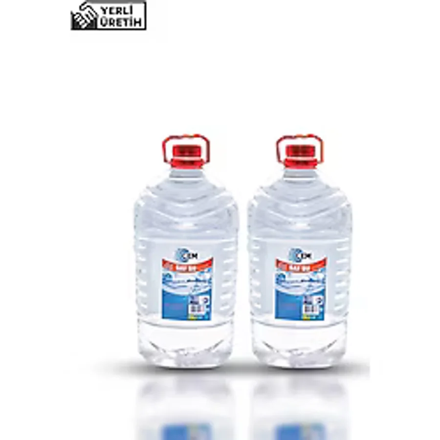 Cem Car Care Saf Su Ütü Ve Akü Suyu 5 Lt 2'Li Avantaj Paket