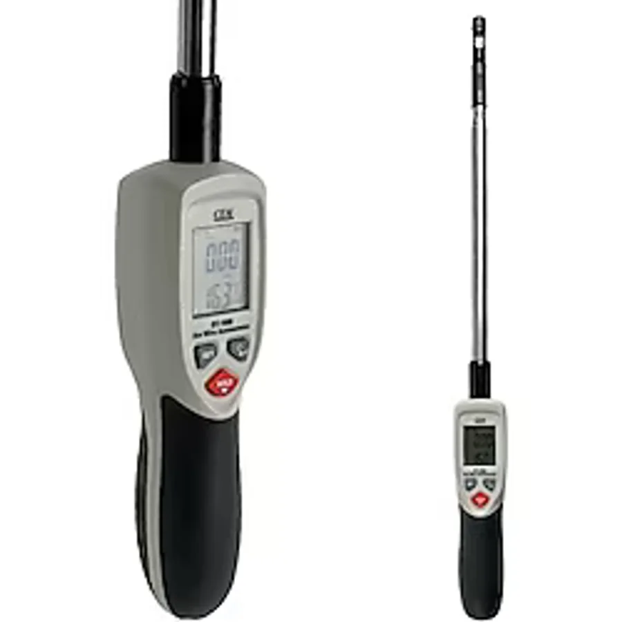 Cem DT-1880 Kızgın Tel Hava Hızı Ölçer Anemometre (Kayıt Özellikli)