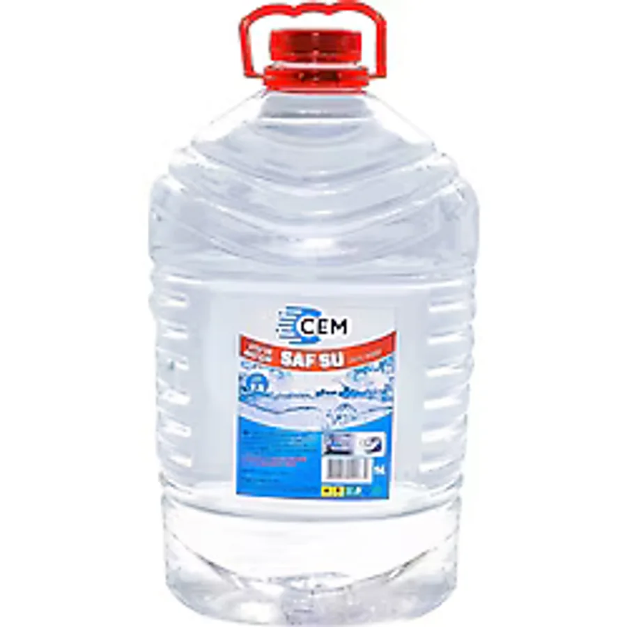 Cem Saf Su Ütü Ve Akü Suyu 5 Lt