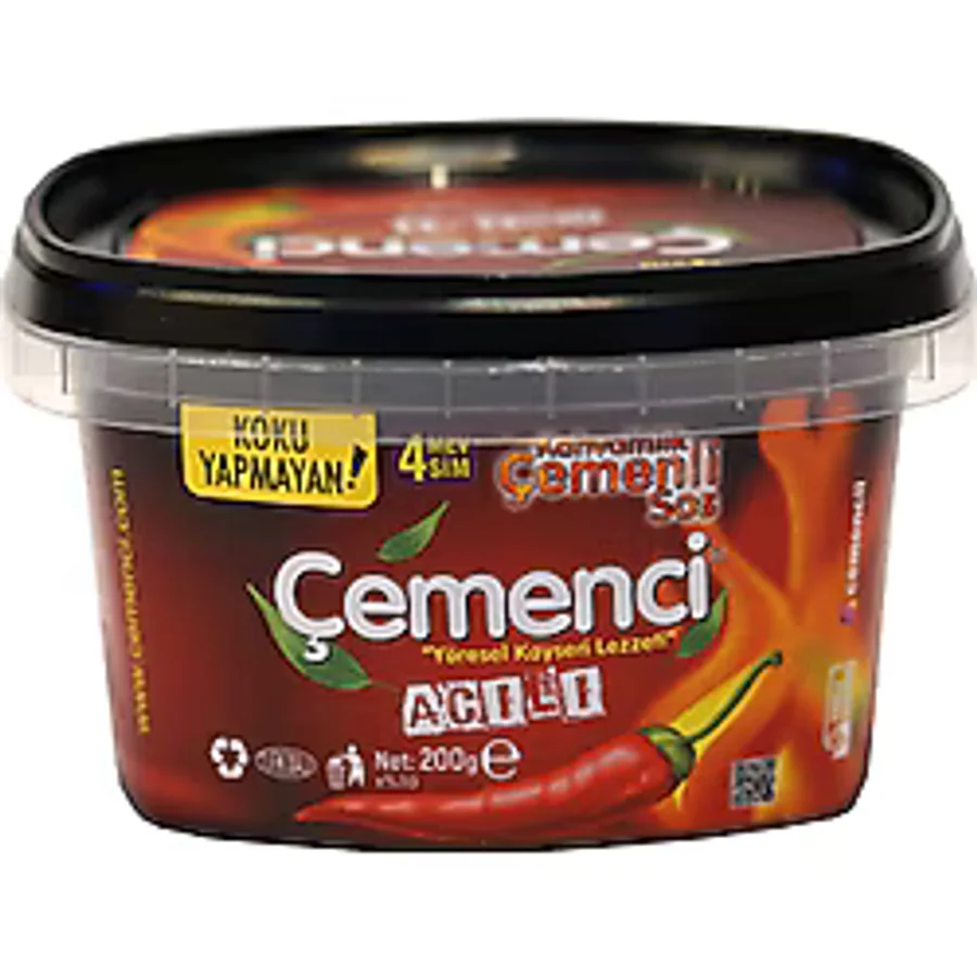 Çemenci Gurme Kahvaltılık Sos Çemenli Acılı 200Gr