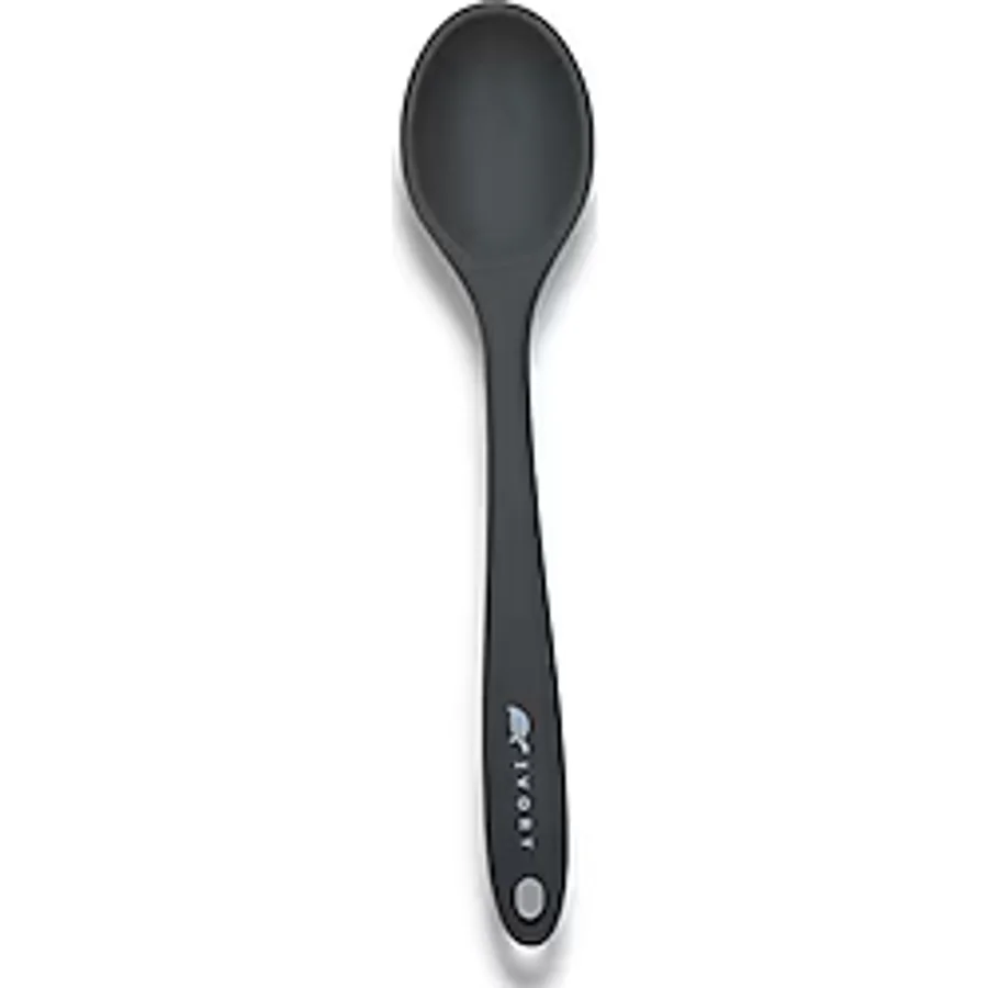 Cep Home Ivory Silikon Tatlı Yemek Kaşığı (20CM) 1ADET - Gri