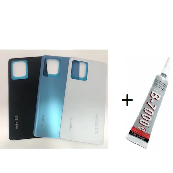 Cep Telefonu REDMİ NOTE 12 5G Uyumlu Arka Batarya Pil Kapağı MAVİ (B70