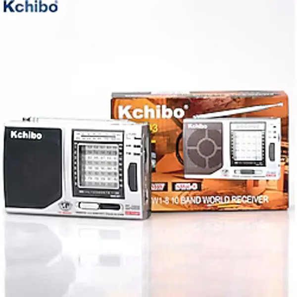 Cep Tipi Taşınabilir AM / FM Radyo 10 Bandlı Radyo Kchibo KK-9803