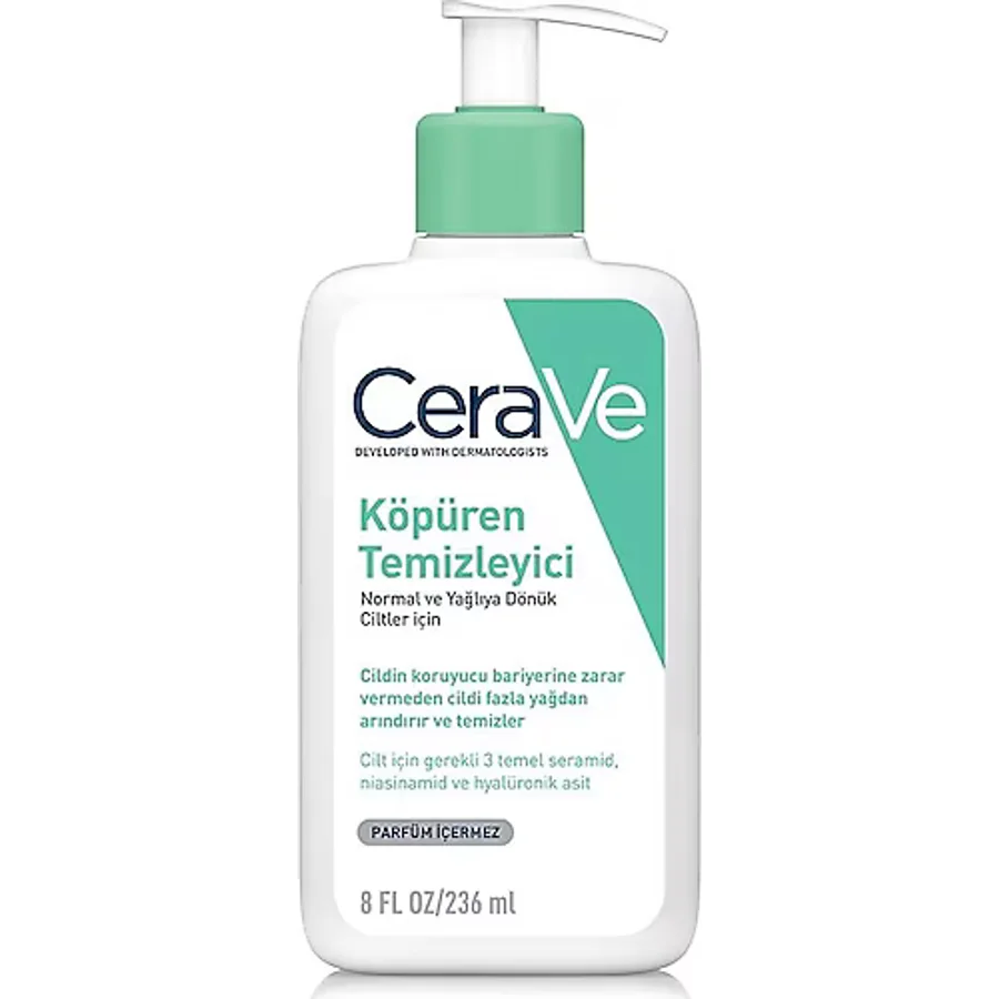 Cerave Köpüren 236 ml Yüz Temizleme Jeli