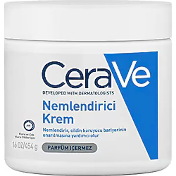 Cerave Kuru ve Çok Kuru Ciltler için 454 gr Nemlendirici Krem