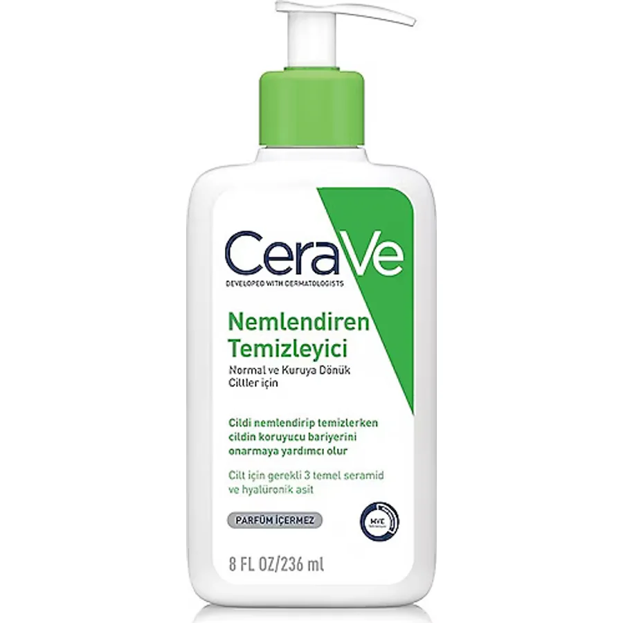 Cerave Nemlendiren 236 ml Yüz Temizleme Kremi