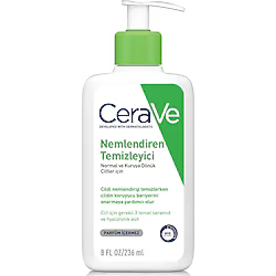 CeraVe Normal ve Kuruya Dönük Ciltler İçin Nemlendiren Temizleyici 236 ML