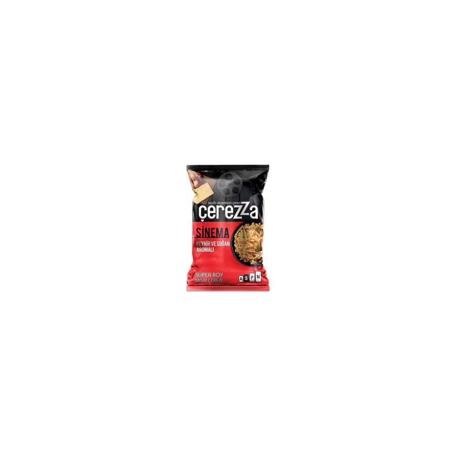 Çerezza Sinema Peynir & Soğan Aromalı 117 gr Süper Boy Cips