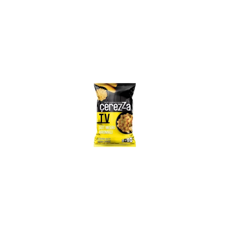 Çerezza TV Süt Mısırı Aromalı 117 gr Süper Boy Cips