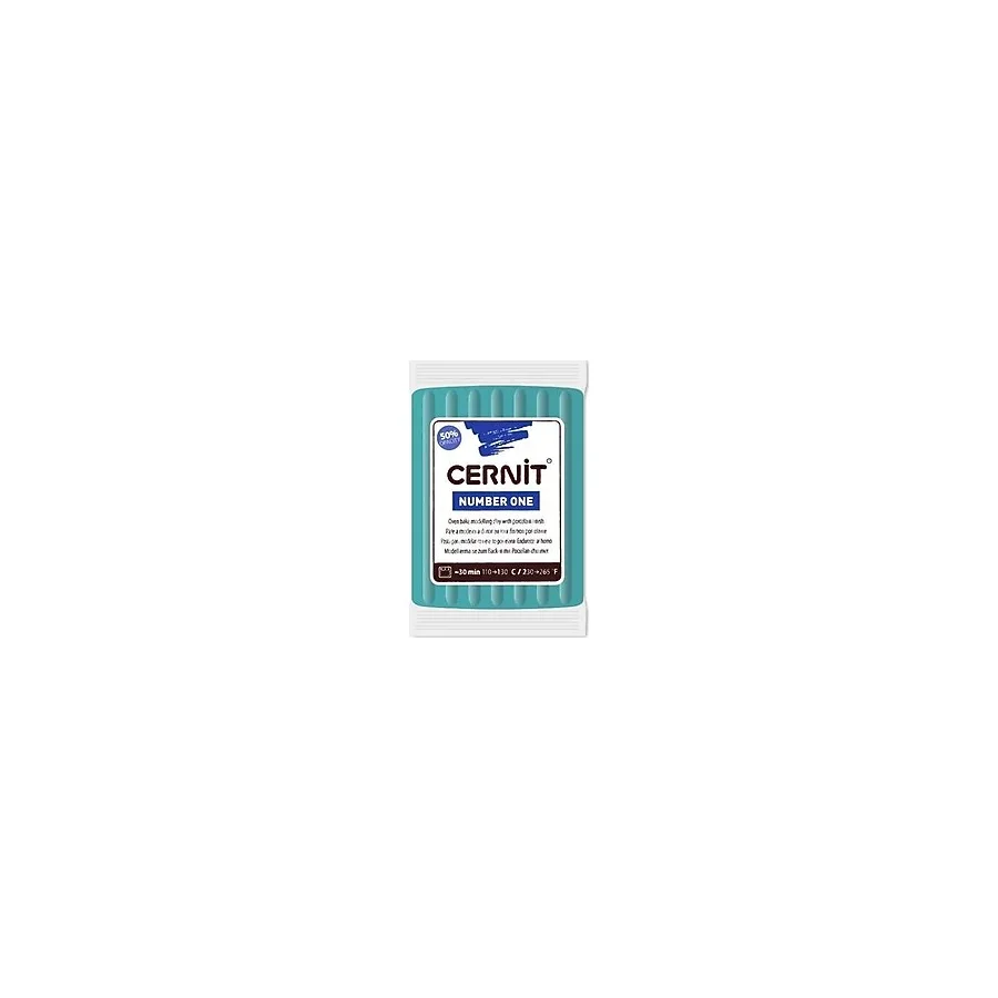 Cernit Number One Polimer Kil 56 gr 676 Turquoise