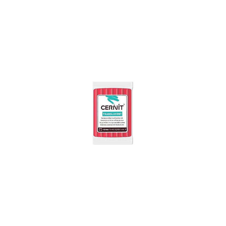 Cernit Translucent (Transparan) Polimer Kil 56 Gr 474 Ruby Red