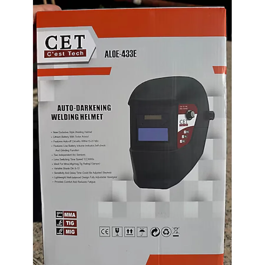 CET Kendinden kararan kaynak maskesi